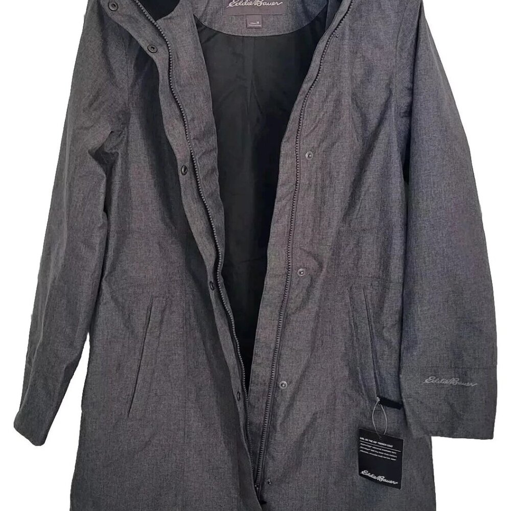 Eddie Bauer Women's Girl on the Go Trench Coat, Medium Size, New - Picture 6 of 8